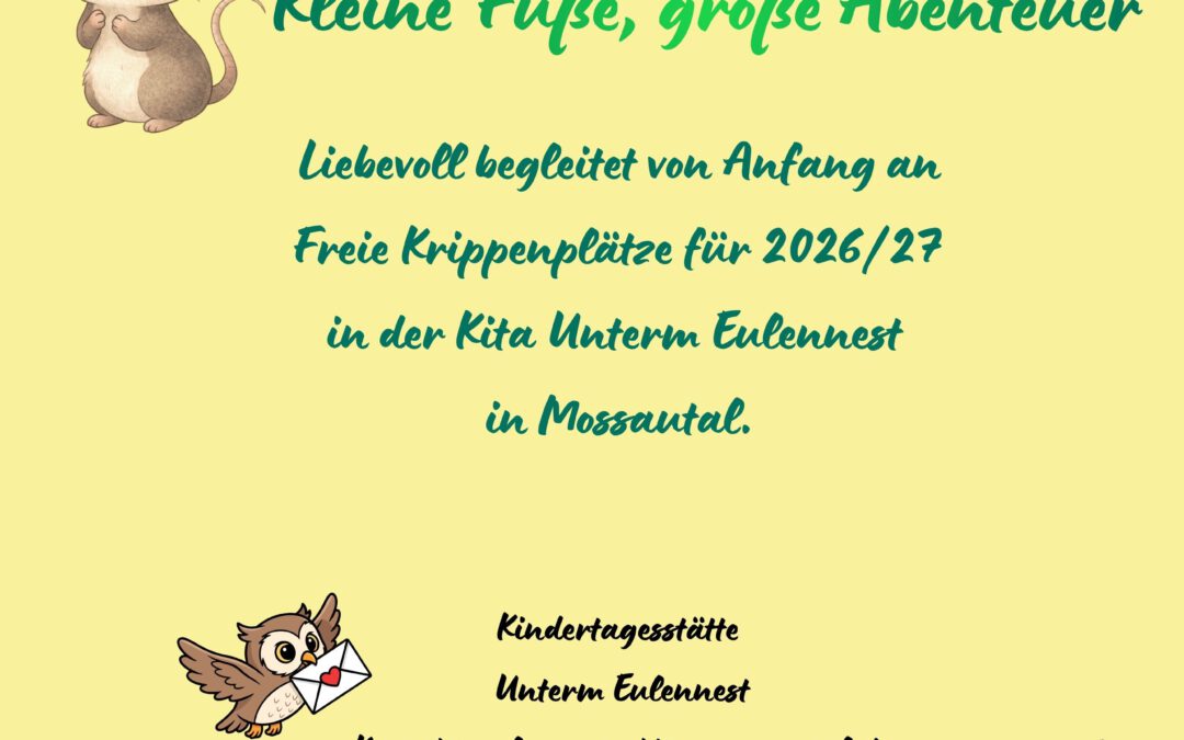 Freie Krippenplätze