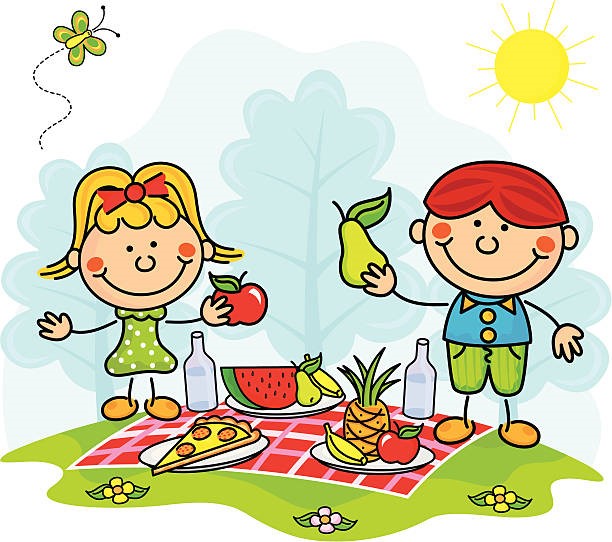 Sommerliche Stimmung beim Picknick der Kindertagesstätte Unterm Eulennest