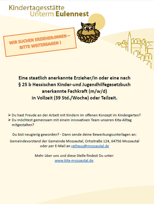 Verstärkung unseres Teams gesucht!